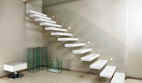 Scale a sbalzo diamond corian alfa scaleafascale Scale a sbalzo
