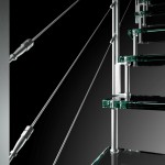 Particolare scale in vetro moden glass -alfascale