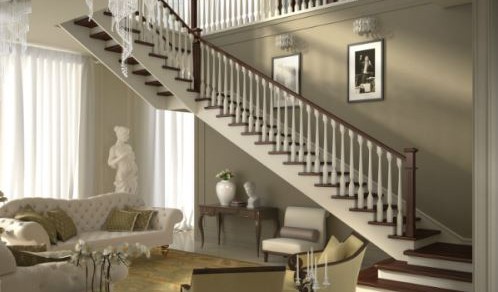 Scale a giorno in legno per interni mod a bicolorafascale Scala a chiocciola in inglese